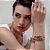Bracelete Dourado liso Banho Ouro 18K - Imagem 3