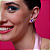 Brinco esmaltado com zirconia banho em ouro 18k - Imagem 2