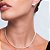Brinco de base de perola cravejado de zirconia cristal banho em ouro 18k - Imagem 2