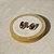 Brinco liso banho em ouro 18k - Imagem 4