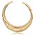 Aro dourado acetinado banho em ouro 18k - Imagem 1