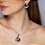 Conjunto de brinco e colar liso banho em ouro 18k - Imagem 2