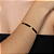 Bracelete dourado liso banho em ouro 18k - Imagem 2