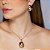 Conjunto de brinco e colar dourado liso banho em ouro 18k - Imagem 2