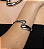 Bracelete liso banho em rodio branco - Imagem 4