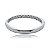 Bracelete liso banho em rodio branco - Imagem 1