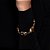 Pulseira dourada lisa banho em ouro 18k - Imagem 2