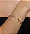 Pulseira de canutilho lisa banho duplo - Imagem 4