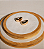 Brinco de base liso banho em ouro 18k - Imagem 6