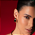 Brinco de base liso banho em ouro 18k - Imagem 2