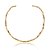 Aro dourado liso banho em ouro 18k - Imagem 1