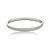 Bracelete cravejado de zirconia cristal banho em rodio branco - Imagem 1