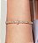 Conjunto de anel e bracelete cravejado de zirconia cristal banho em ouro 18k - Imagem 6