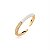 Conjunto de anel e bracelete cravejado de zirconia cristal banho em ouro 18k - Imagem 3