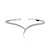Conjunto de anel e bracelete cravejado de zirconia cristal banho em rodio branco - Imagem 3