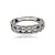 Bracelete cravejado de zirconia colorida banho em rodio branco - Imagem 1
