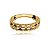 Bracelete cravejado de zirconia colorida banho em ouro 18k - Imagem 1