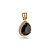 Pingente de luxo cravejado de zircônia ônix e cristal banho em ouro 18k - Imagem 1