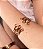 Bracelete dourado cravejado banho em ouro 18k - Imagem 2