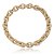 Colar luxo de corrente cravejado de zirconia cristal banho em ouro 18k - Imagem 1