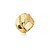 Anel dourado com zirconia cristal banho em ouro 18k - Imagem 1