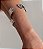 Bracelete cravejado de zirconia cristal banho em rodio branco - Imagem 5