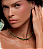 Conjunto de brinco e colar riviera cravejado de zirconia esmeralda banho em ouro 18k - Imagem 1