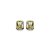 Conjunto de brinco e colar riviera cravejado de zirconia rainbow banho em rodio branco - Imagem 4
