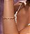 Pulseira riviera cravejada de zirconia ametista banho em ouro 18k - Imagem 3