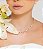 Conjunto riviera de brinco e colar cravejado de zirconia cristal banho em ouro 18k - Imagem 2