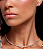 Conjunto riviera de brinco e colar cravejado de zirconia cristal banho em rodio branco - Imagem 6