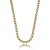 Colar riviera cravejado de zirconia cristal banho em ouro 18k - Imagem 1