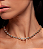Colar riviera cravejado de zirconia cristal banho em ouro 18k - Imagem 2