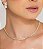 Colar riviera cravejado de zirconia cristal banho em ouro 18k - Imagem 3