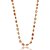 Colar riviera cravejado de zirconia pink banho em ouro 18k - Imagem 1
