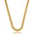 Colar de corrente liso banho em ouro 18k - Imagem 1