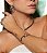 Bracelete liso banho em rodio branco - Imagem 2