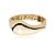 Bracelete liso banho em ouro 18k - Imagem 1