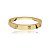 Bracelete cravejado de zirconia cristal banho em ouro 18k - Imagem 2