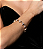 Pulseira cravejada de zirconia cristal banho em ouro 18k - Imagem 2