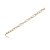 Pulseira cravejada de zirconia cristal banho em ouro 18k - Imagem 1