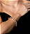 Pulseira cravejada de zirconia cristal banho em ouro 18k - Imagem 2