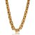Colar luxo de corrente cravejado de zirconia cristal banho em ouro 18k - Imagem 2