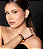 Conjunto de brinco e bracelete cravejado de zirconia e pedra fusion banho em ouro 18k - Imagem 2