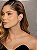 Brinco ear cuff cravejado de zircônia cristal com pedra fusion esmeralda banho em ouro 18k - Imagem 2