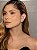 Brinco ear cuff cravejado de zircônia cristal com pedra fusion turmalina banho em ouro 18k - Imagem 2
