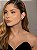 Brinco ear cuff cravejado de zircônia cristal com pedra fusion rubi banho em ouro 18k - Imagem 2