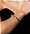 Pulseira cravejada de zirconia rainbow banho em ouro 18k - Imagem 2