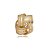 Pingente cravejado de zirconia cristal banho em ouro 18k - Imagem 1