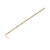 Pulseira cravejada de zirconia morganita banho em ouro 18k - Imagem 1